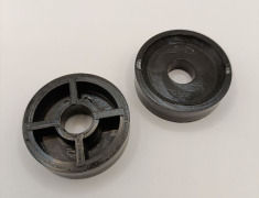 Ролик замка ДШ Fermator D=33 d=10 h=9,5 (без ножки) для лифта МЭЛ